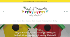 Desktop Screenshot of magicalmoments.ie