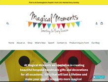 Tablet Screenshot of magicalmoments.ie